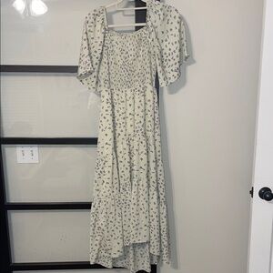 Polagram midi maxi dress